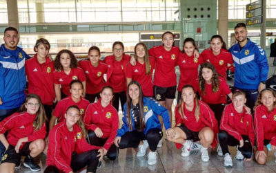 > Nuestro Infantil A en la East Mallorca Girl Cup