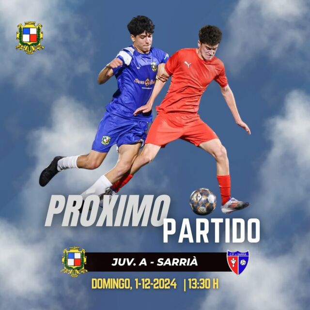 ¡Te esperamos en el Ruiz Casado!⚔️🫀

¡VAMOS EQUIPO!💙

#cesantgabrielJA
#cesantgabriel
#posibleloimposible